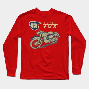 NSU superfox Motorcycles Long Sleeve T-Shirt